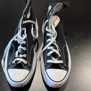 Size 13 - Converse Run Star High Black